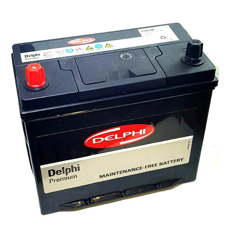 DELPHI แบตเตอรี่ สีดำ รุ่น 55B24R-SMF