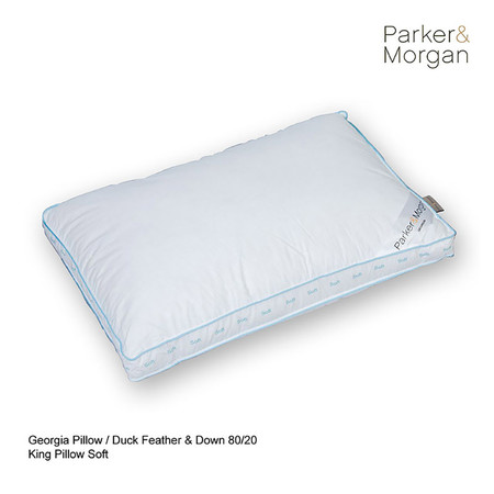 Parker & Morgan จอร์เจีย หมอนขนเป็ดแท้ (80% ขนอ่อน : 20% ขนปีก) King