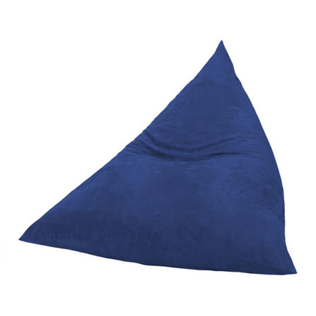 Your Style BeanBag สามเหลี่ยมผ้ากำมะหยี่ น้ำเงิน
