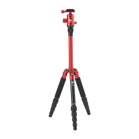 Sirui Aluminum Tripod T-005X With C-10S Ball Head Red