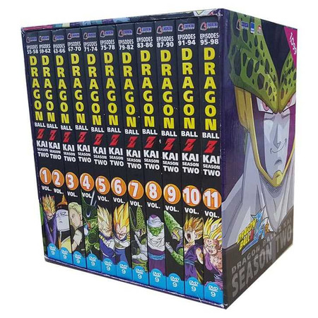 Box set DVD DRAGON BALL Z KAI ภาค 2 VOL.1-11 (กล่องเดียวจบ)