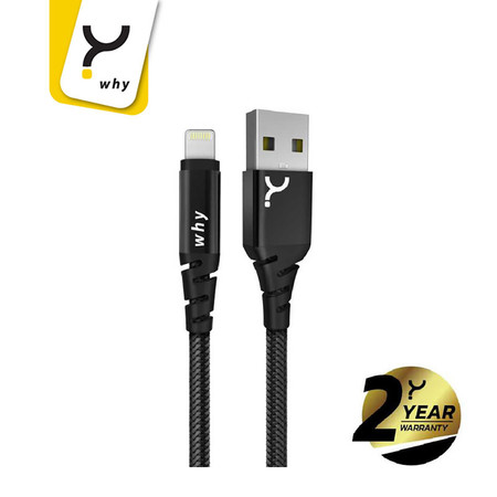 Why Lightning 1.2 ม. Raven Kevlar Black