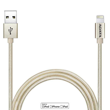 ADATA Lightning Cable Aluminum (Gold)
