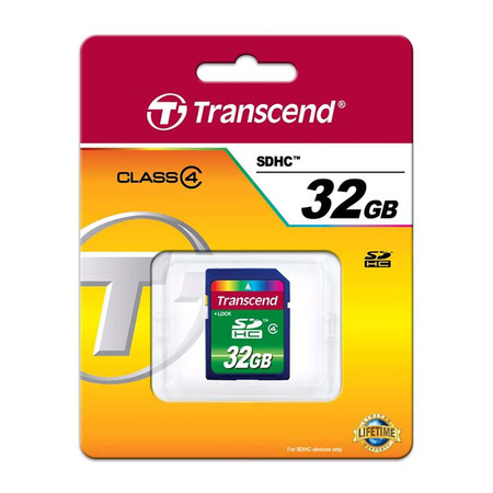 TRANSCEND SD CARD SDHC Class 4 (Standard) 32GB