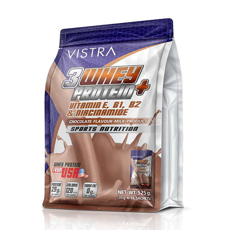 VISTRA 3WheyProtein-Choco