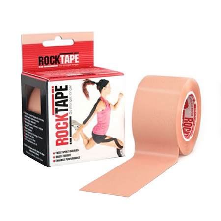 ROCKTAPE Model Standard Beige Colour Size 5 ซม. x 5 ม.