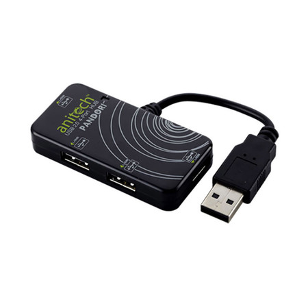 Anitech 4Ports USB Hub B299 Black