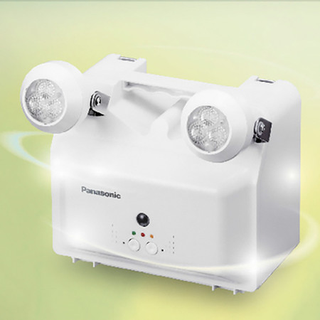 ไฟฉุกเฉิน Panasonic LED 2หลอด /6W รุ่น LDR400N สีขาว