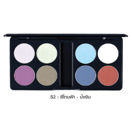 MTI Eyeshadow Palette Sign Collection 13.6 ก. #S2 สีโทนฟ้า-น้ำเงิน