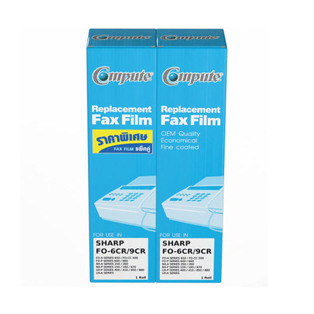 Compute ฟิล์มแฟ็กซ์ รุ่น Sharp FO6CR แพ็ก 1 x 2