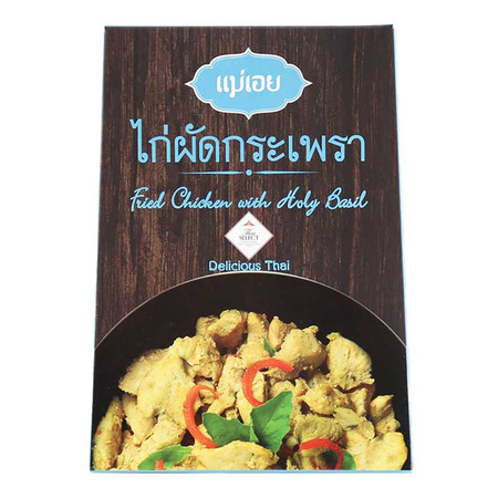แม่เอย ไก่ผัดกระเพรา 150 ก.