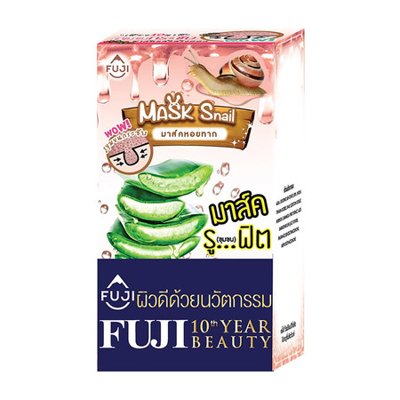FUJI SNAIL MASK WITH ALOVERA 10 ก. (แพ็ก 6)