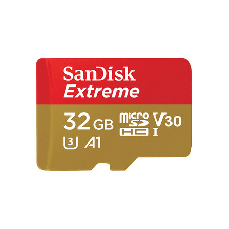 SanDisk Extreme MicroSD Card UHS-I 32GB สำหรับกล้อง ActionCamera