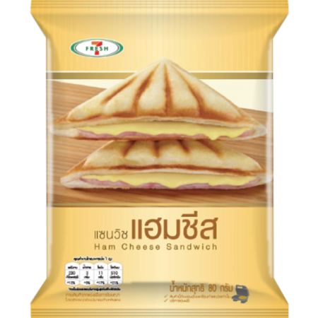 7 Fresh แซนวิชแฮมชีส 80 กรัม