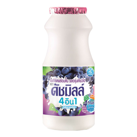นมเปรี้ยวดัชมิลล์ องุ่นเคียวโฮ 160 มล.