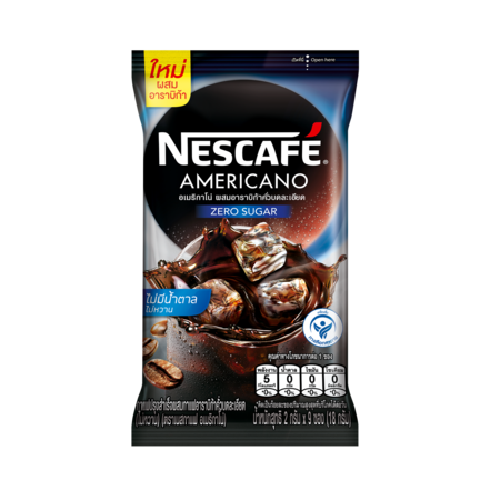 เนสกาแฟ3in1 เบลนด์แอนด์บรู สูตรไม่มีน้ำตาล แพ็ก9