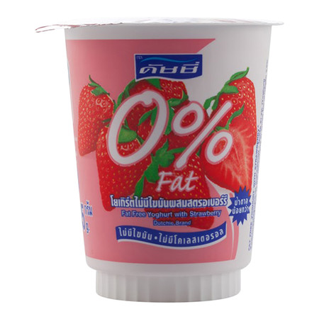 โยเกิร์ตดัชชี่ 0% สตรอเบอร์รี่ 135ก.