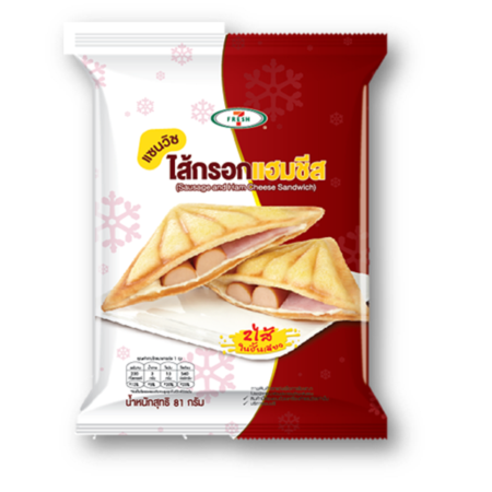 7 Freshแซนวิชไส้กรอกแฮมชีส 83 กรัม