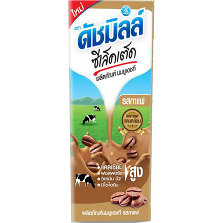 ดัชมิลล์ UHT ซีเลคเต็ดกาแฟ เดี่ยว 225 มิลลิลิตร