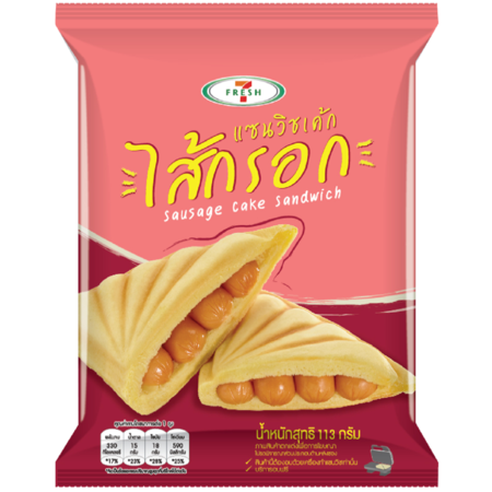7 Fresh แซนวิชเค้กไส้กรอก 113 กรัม