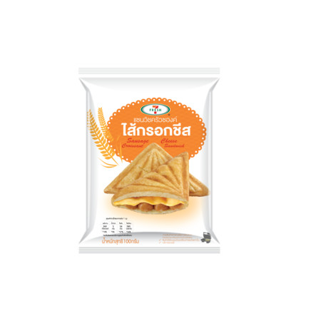 7 Fresh แซนวิชครัวซองค์ไส้กรอกชีส 100 กรัม