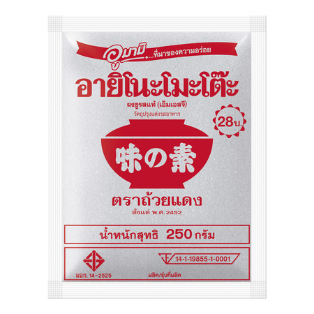 อายิโนะโมะโต๊ะผงชูรส 250 กรัม