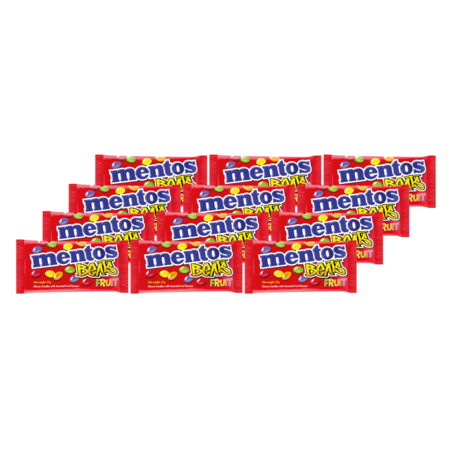 เมนทอสลูกอมบีทส์ฟรุตถุง 27 กรัม 1 แพ็ก (12 ชิ้น)