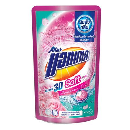 แอทแทคน้ำยาซักผ้าซอฟท์พลัส 720 มิลลิลิตร