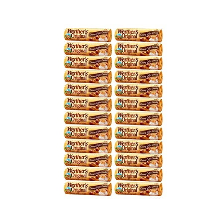 สตร็อก ลูกอมเวอร์เธอร์รสครีมกาแฟ 50 กรัม ( แพ็ก 24 )