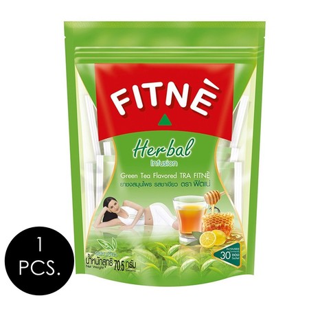ฟิตเน่ยาชงสมุนไพร ชาเขียว 2.35 กรัม (30 ซอง/กล่อง)