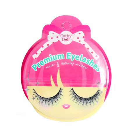 Cathy Doll ขนตาปลอมบนชนิดพรีเมี่ยม #10 (1แพ็ก3ชิ้น)