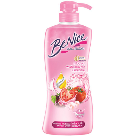 บีไนซ์ ครีมอาบน้ำ ชมพู 450 มิลลิลิตร