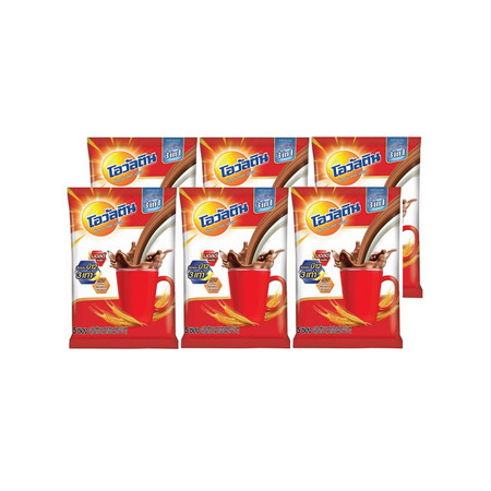 โอวัลติน 3in1 สูตรปกติ 29 กรัม (5 ซอง/ถุง) แพ็ก 6 ถุง