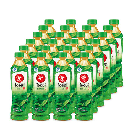 โออิชิ กรีนทีรสต้นตำรับ 380 มิลลิลิตร (ขายยกลัง 24 ขวด)