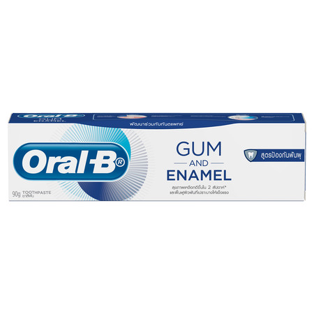 ออรัลบี ยาสีฟัน Gum & Enamel สูตรป้องกัน ฟันผุ 90 กรัม