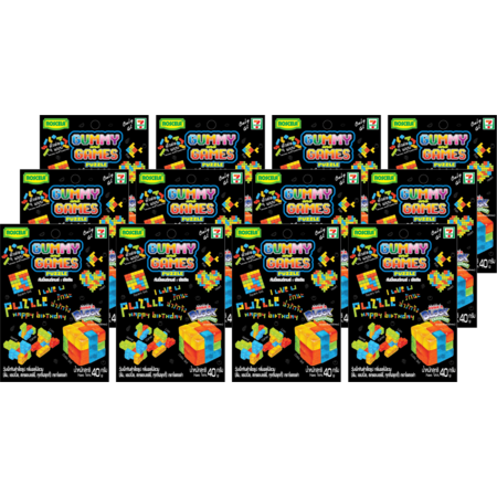 โรเซล่ากัมมี่แอนด์เกมส์พัสเซิลกลิ่นผลไม้รวม 40 กรัม (แพ๊ก 12 )