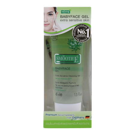 สมูทอี เจลล้างหน้าเบบี้เฟชเซนซิทีฟ 45 มิลลิลิตร