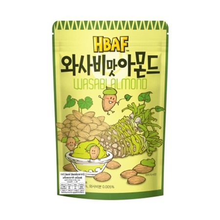 HBAF อัลมอนด์วาซาบิ 210 กรัม
