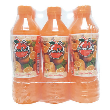 ศิริชิน น้ำส้ม 500 มิลลิลิตร (แพ็ก6)