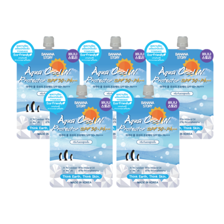 บานาน่าสตอรี่ ครีมกันแดดอควายูวี SPF50 1แพ็ก(5ชิ้น)