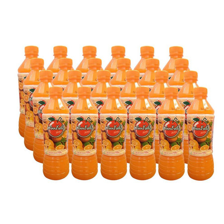 ศิริชิน น้ำส้ม 500 มิลลิลิตร (ยกลัง 24 ขวด)