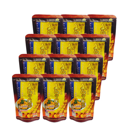 โลตัส ขนมน่องไก่รสบาร์บีคิวเกาหลีผสมสาหร่าย 50 กรัม(แพ็ก12)