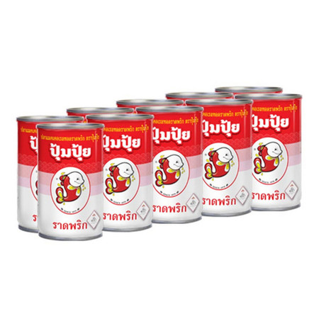 ปุ้มปุ้ยปลาแมคเคอเรลราดพริก 155 ก. แพ็ก 10