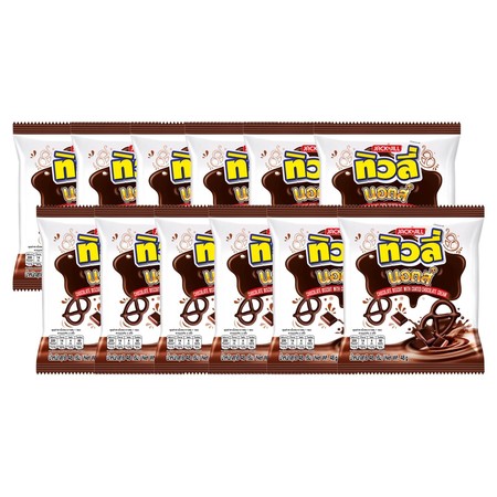 ทิวลี่นอตส์รสช็อกโกแลต48กรัม แพ็ก 12