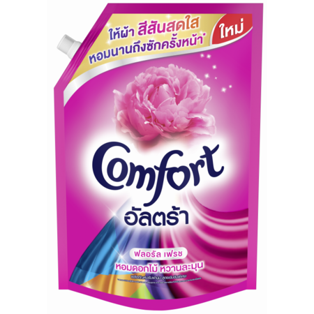 ปรับผ้านุ่มคอมฟอร์ทอัลตร้าชมพู 1400 มล.