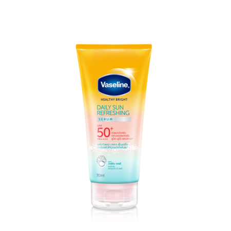 วาสลีนเซรั่มกันแดดเดลี่ซันรีเฟรชชิ่ง SPF50+ 70 มล.