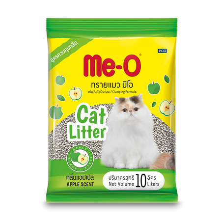 มีโอทรายแมว มีโอ 10 ลิตร กลิ่นแอปเปิ้ล