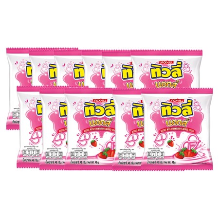 ทิวลี่นอตส์รสสตรอเบอร์รี่48กรัม แพ็ก 12