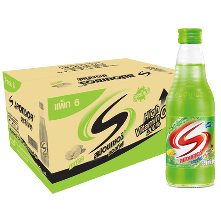 สปอนเซอร์ ขวด มะนาว 250 มิลลิลิตร (ยกลัง 24 ขวด)