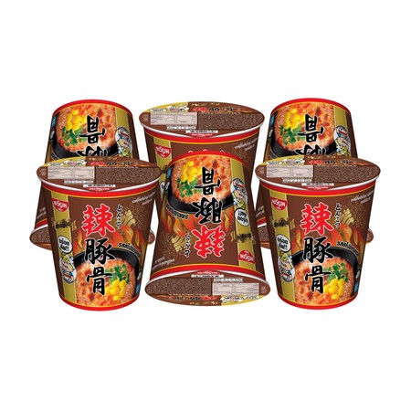 นิสชินคัพพรีเมี่ยมรสสไปซี่ทงคตสึ 70 กรัม 1X6